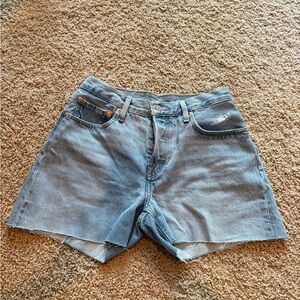 Classic ‘90s Blue Denim Women's Shorts